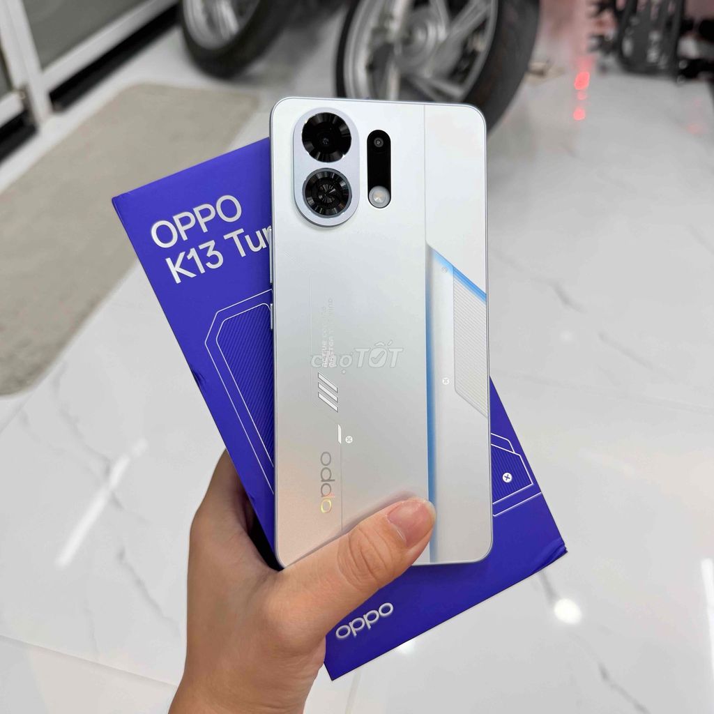 OPPO K13 Turbo Pro 5G 256GB Trắng Bạc Like New. Mua bán Điện thoại tại Thành phố Tây Ninh Tây Ninh được đăng bởi Mỹ Vy Store Mobile Tây Ninh hình 1