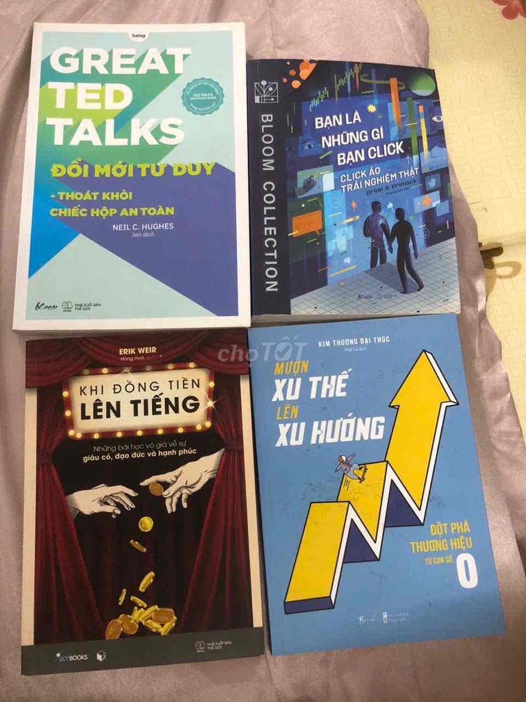 Sách Great Ted Talks Neil C. Hughes 90% mới. Mua bán Sách tại Quận Tây Hồ Hà Nội được đăng bởi Nguyễn Giang hình 1