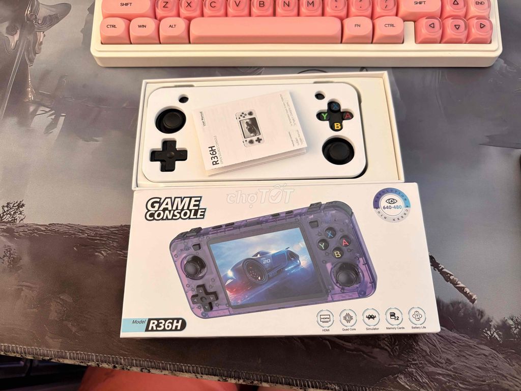 Máy chơi game R36H Đen. Mua bán Thiết bị chơi game tại Thành phố Vĩnh Long Vĩnh Long được đăng bởi Người Dùng hình 1