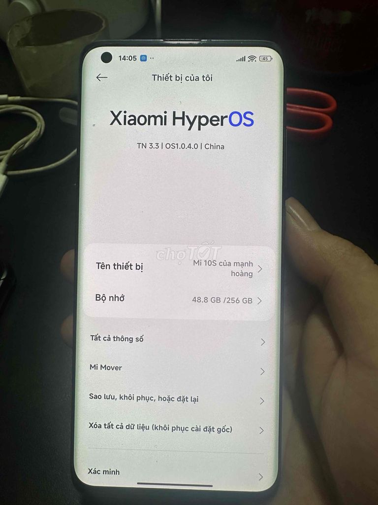 Xiaomi Mi 10S 8GB 256GB Đen. Mua bán Điện thoại tại Thành phố Biên Hòa Đồng Nai được đăng bởi Capuchino hình 1