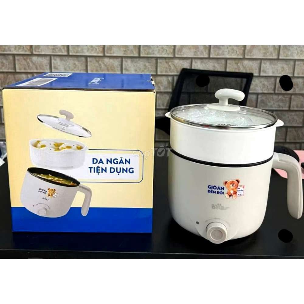 Nồi nấu điện đa năng Bear Trắng Mới. Mua bán Bếp, lò, đồ điện nhà bếp tại Thành phố Mỹ Tho Tiền Giang được đăng bởi Phan Khang  hình 1