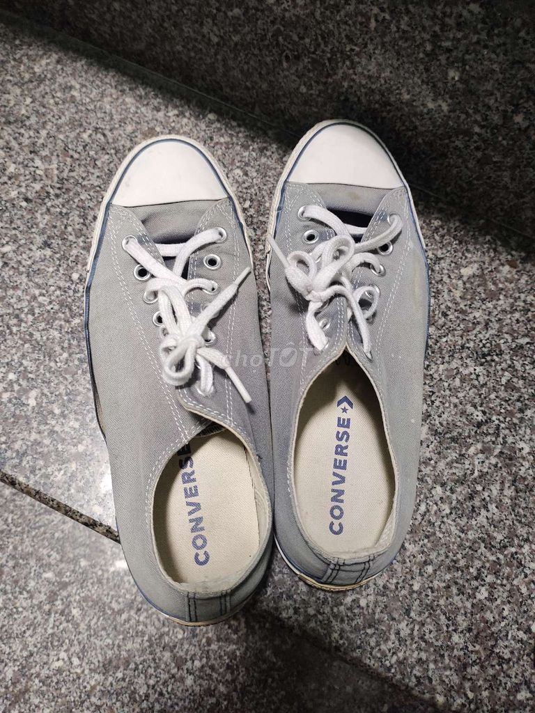 Pass Giày Converse Xám . Mua bán Giày dép tại Quận 7 Tp Hồ Chí Minh được đăng bởi Duy Huỳnh hình 1