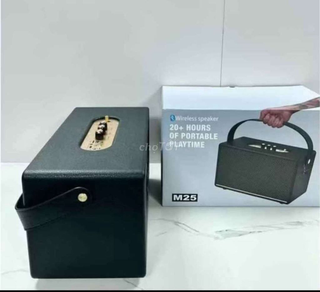 Loa Bluetooth M25 50W Đen 99.9%. Mua bán Tivi, Âm thanh tại Thành phố Biên Hòa Đồng Nai được đăng bởi Quyền  hình 1
