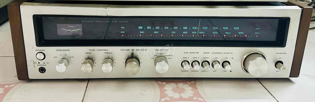 Ampli KR-4400 Bạc Cổ điển. Mua bán Tivi, Âm thanh tại Quận Hoàn Kiếm Hà Nội được đăng bởi Huy hình 1