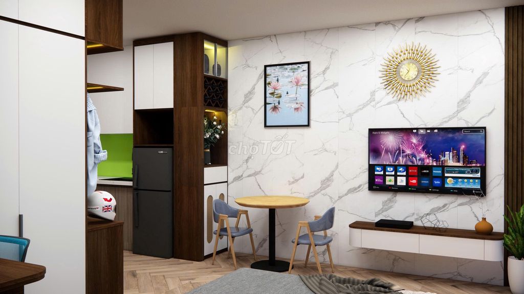 Аренда · Sun Ponte Residence Đà Nẵng · 1 комн. · 39 м² · Quận Sơn Trà, ул. Đường Trần Hưng Đạo