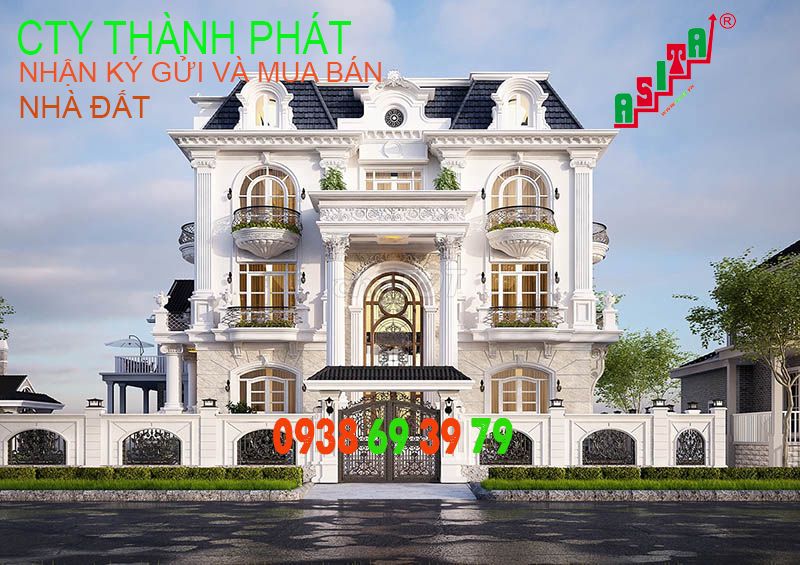 bán nhà mặt tiền đường 81 f tân quy 19,5 x 17 ,58 tỷ