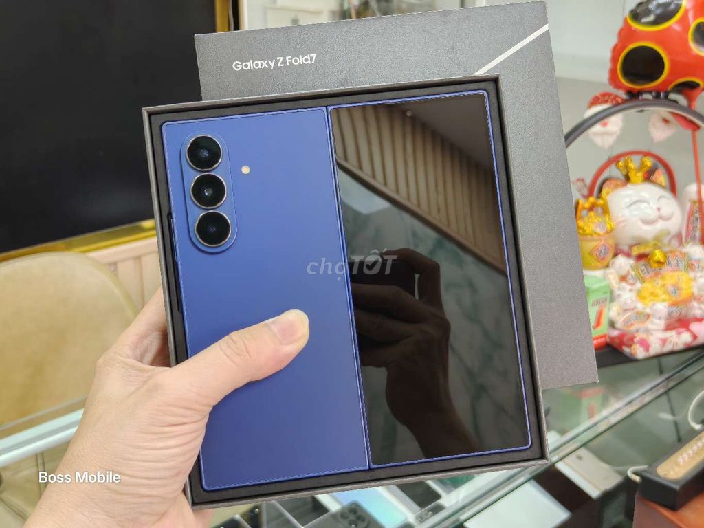 Samsung Z Fold 7 256GB Xanh chính hãng đẹp keng. Mua bán Điện thoại tại Quận Hai Bà Trưng Hà Nội được đăng bởi Boss Mobile hình 1