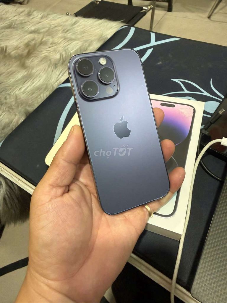 Apple iPhone 14 Pro 128GB Tím 85%. Mua bán Điện thoại tại Quận Bình Thạnh Tp Hồ Chí Minh được đăng bởi Hoàng Giang hình 1