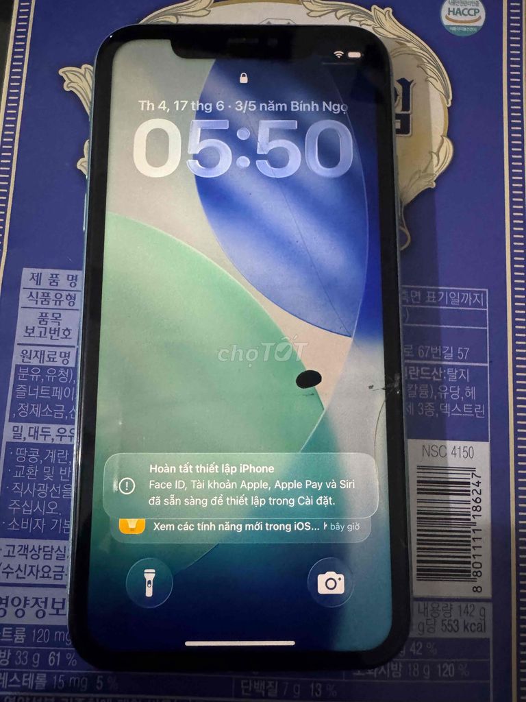Apple iPhone 11 64GB Xanh Ngọc. Mua bán Điện thoại tại Huyện Đông Anh Hà Nội được đăng bởi Phạm Nga hình 1