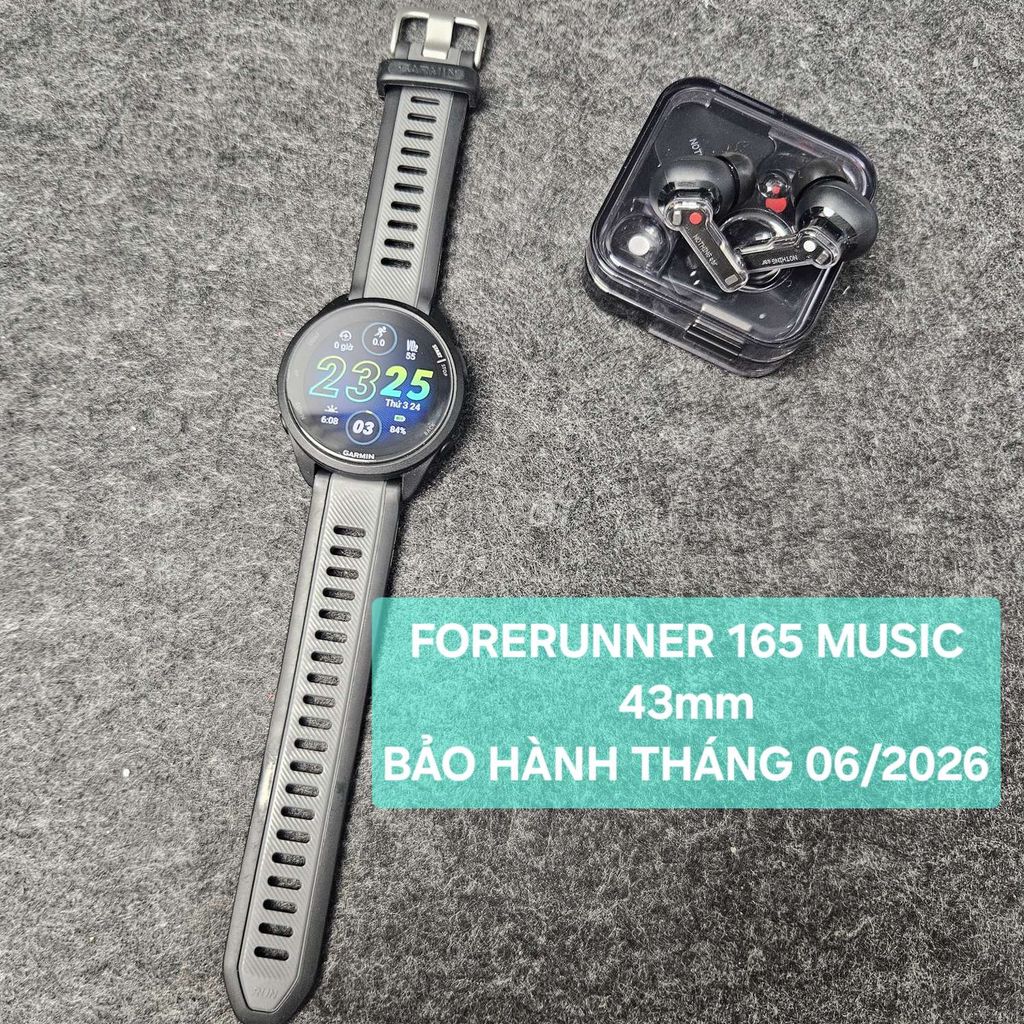 Forerunner 165 Music | Fullbox | Bảo hành  06/26