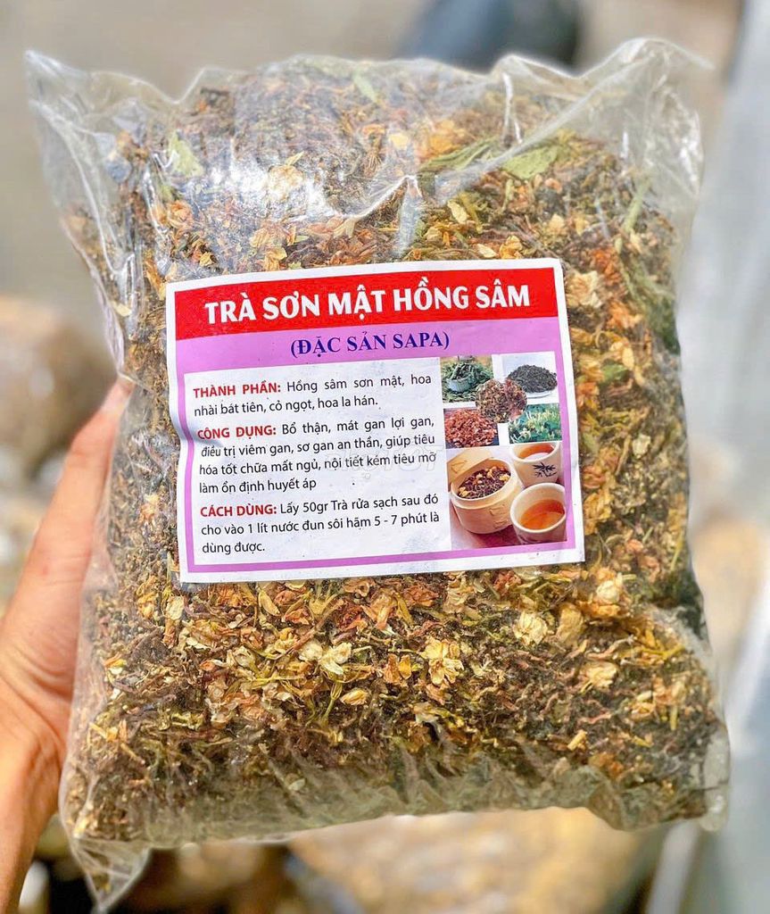 TRÀ SƠN MẬT HỒNG SÂM 1kg tốt cho sức khỏe các loại. Mua bán Đồ ăn, thực phẩm và các loại khác tại Thành phố Biên Hòa Đồng Nai được đăng bởi Phạm Quỳnh hình 1