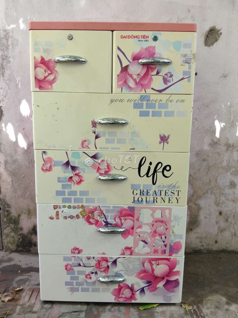Tủ nhựa Đại Đồng Tiến 6 ngăn. Mua bán Tủ, kệ gia đình tại Quận Hoàng Mai Hà Nội được đăng bởi Đồng hình 1