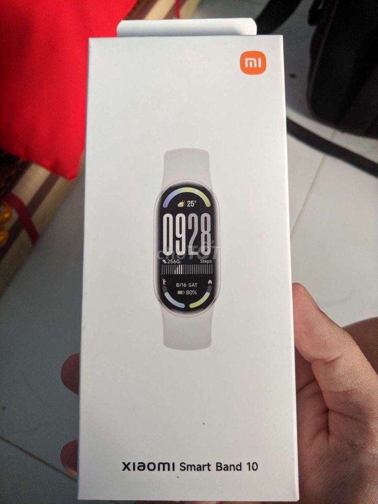 Xiaomi Smart Band 10 Bạc. Mua bán Thiết bị đeo thông minh tại Huyện Bình Chánh Tp Hồ Chí Minh được đăng bởi Lương Quang Khánh Duy hình 1