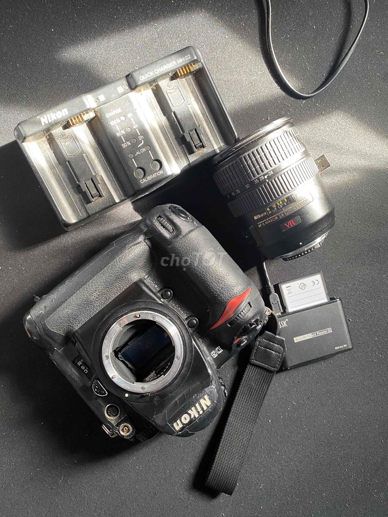 Máy ảnh Nikon D3 + 24-120vr. Mua bán Máy ảnh, Máy quay tại Thành phố Trà Vinh Trà Vinh được đăng bởi Sơn Huy hình 1