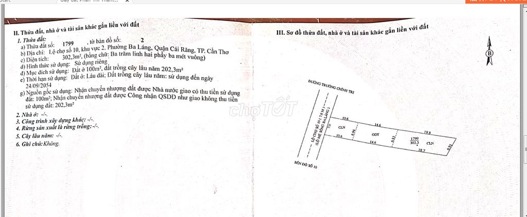Nhà mặt tiền trệt. Mua bán nhà ở tại Quận Cái Răng Cần Thơ được đăng bởi Hà Phan Bảo Ngọc hình 3