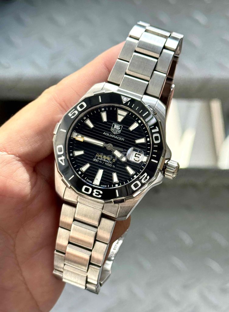 Tag Heuer Aquaracer Fullbox lướt đẹp. Mua bán Đồng hồ tại Quận 5 Tp Hồ Chí Minh được đăng bởi Quốc An hình 1