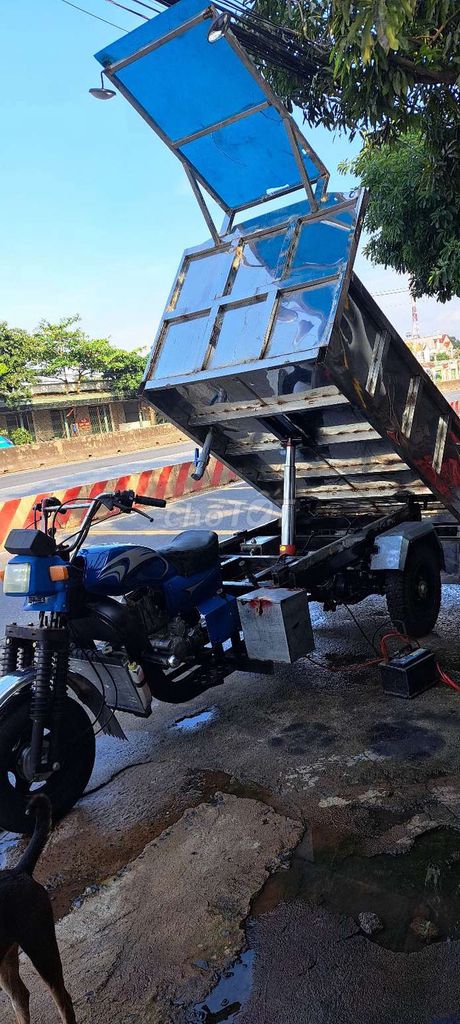 Xe thùng full inox 304 ,máy 200cc. Mua bán Phương tiện khác tại Huyện Cẩm Mỹ Đồng Nai được đăng bởi huynh thanh tong hình 1