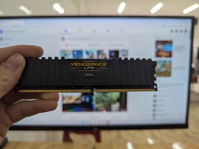 Ram 16GB DDR4 corsair buss 3200 ( ram cũ còn tốt ). Mua bán Linh kiện (RAM, Card...) tại Huyện Củ Chi Tp Hồ Chí Minh được đăng bởi Lê Minh Trí