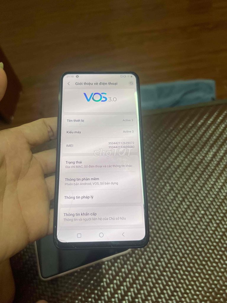 Vsmart Active 3 Đen Đã sử dụng. Mua bán Điện thoại tại Huyện Mê Linh Hà Nội được đăng bởi mhvietnam hình 1