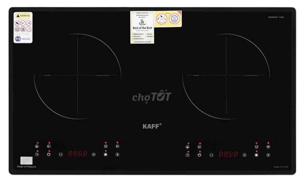 Bếp từ đôi KAFF KF 073II chính hãng, giá tốt. Mua bán Bếp, lò, đồ điện nhà bếp tại Quận Thanh Khê Đà Nẵng được đăng bởi Nội thất bếp trọn gói TST  hình 1