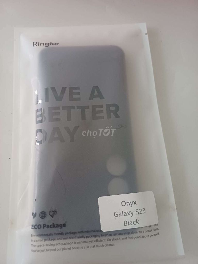 Ốp lưng Ringke Samsung Galaxy S23 Đen. Mua bán Phụ kiện (Màn hình, Chuột...) tại Huyện Châu Thành Sóc Trăng được đăng bởi Zeus Gaming hình 1