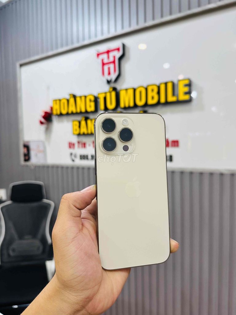 iPhone 14 Pro Max 128GB Vàng. Mua bán Điện thoại tại Quận Liên Chiểu Đà Nẵng được đăng bởi Hoàng Tú MB hình 1