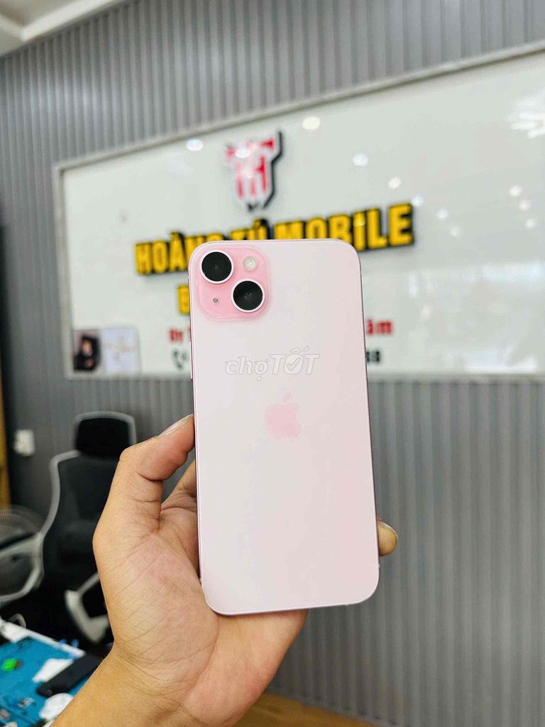 Apple iPhone 15 Plus 128GB Hồng VN/A. Mua bán Điện thoại tại Quận Liên Chiểu Đà Nẵng được đăng bởi Hoàng Tú Mobile hình 1