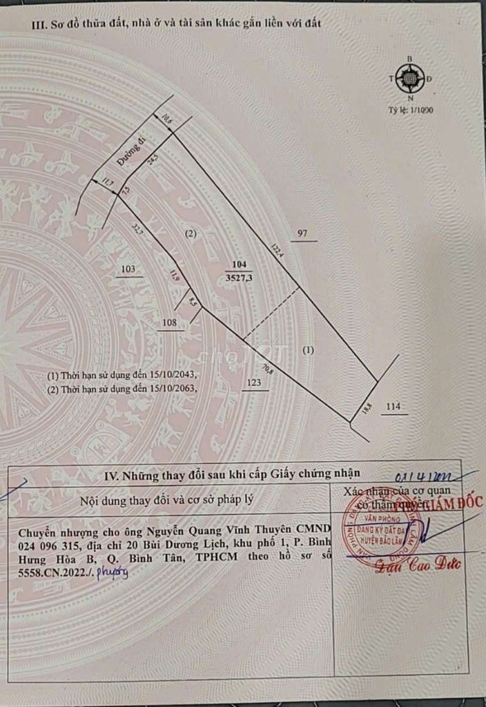 ĐẤT CẦN BÁN