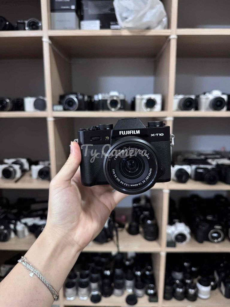 Máy ảnh Fujifilm XT10 Đen kèm lens. Mua bán Máy ảnh, Máy quay tại Quận Liên Chiểu Đà Nẵng được đăng bởi Ty camera  Đà Nẵng hình 1