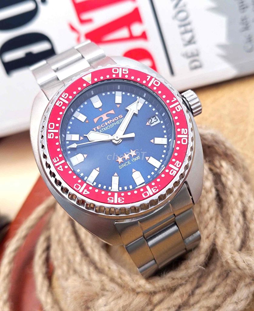 Đồng Hồ Nam Technos Swiss Diver Chính Hãng