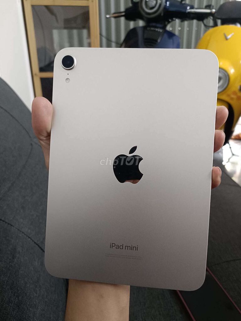  iPad mini 7 128GB Starlight Pin 92, cấn 1 góc. Mua bán Máy tính bảng tại Quận Thanh Khê Đà Nẵng được đăng bởi TT PHONE hình 1