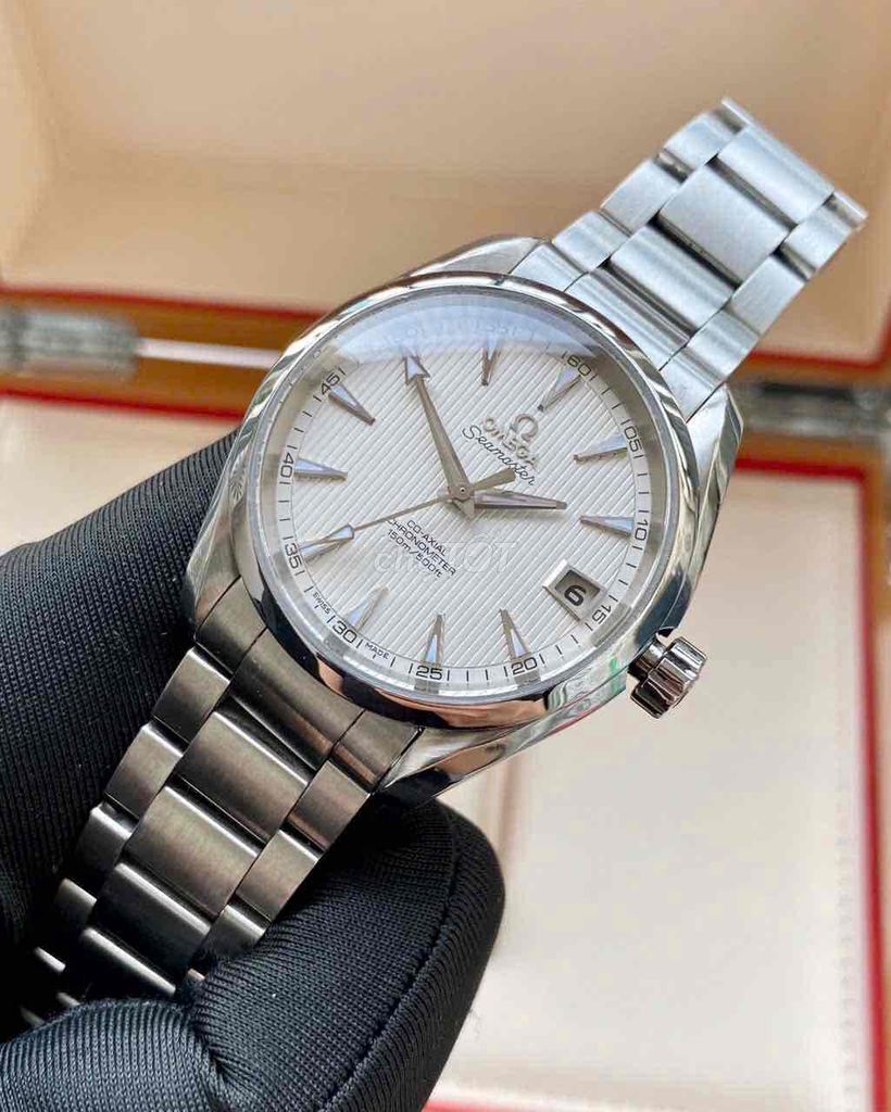 Omega Seamaster Aqua Terra Nam Trắng 41.5mm. Mua bán Đồng hồ tại Quận Hoàng Mai Hà Nội được đăng bởi tuấn ninh  hình 1