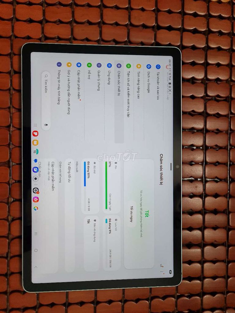 Samsung Tab S9 FE 8GB/256GB Likenew. Mua bán Máy tính bảng tại Quận Tân Bình Tp Hồ Chí Minh được đăng bởi Sơn hình 1