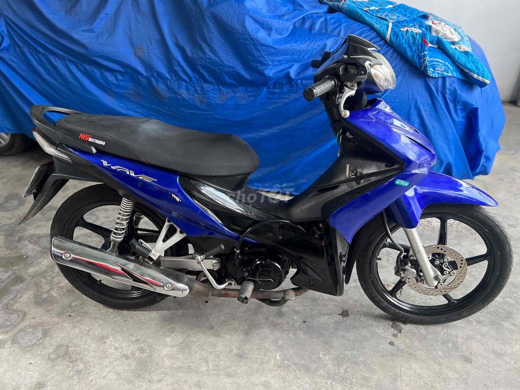 Honda Wave RSX синий, двигатель 54 мм, после переборки