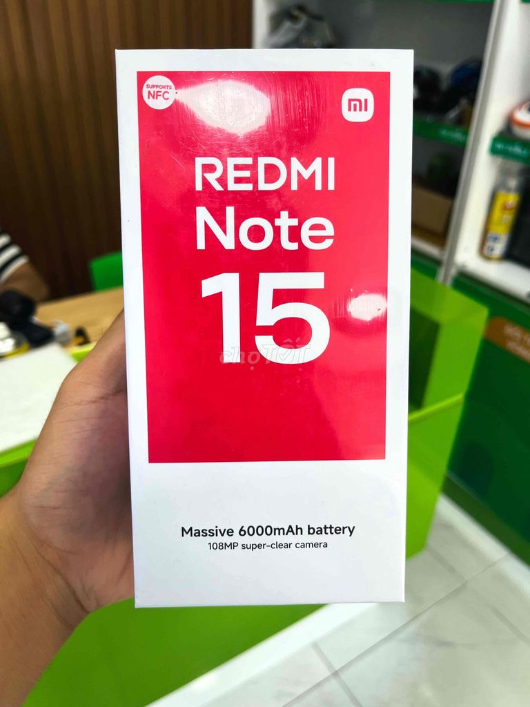 Xiaomi Redmi Note 15 4G 128GB Đen. Mua bán Điện thoại tại Quận Ngô Quyền Hải Phòng được đăng bởi TRAN SONG HA hình 1