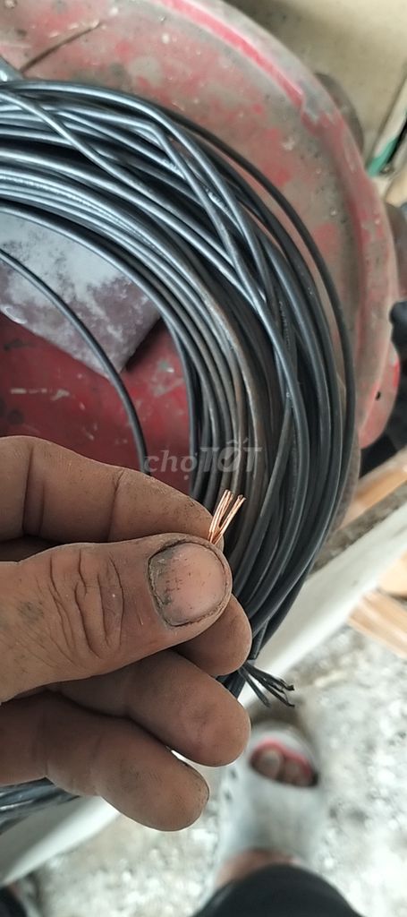 Dây điện Đồng Nhựa Đen Cách điện. Mua bán Nội thất, đồ gia dụng khác tại Huyện Long Thành Đồng Nai được đăng bởi Nguyễn hữu nghĩa hình 1