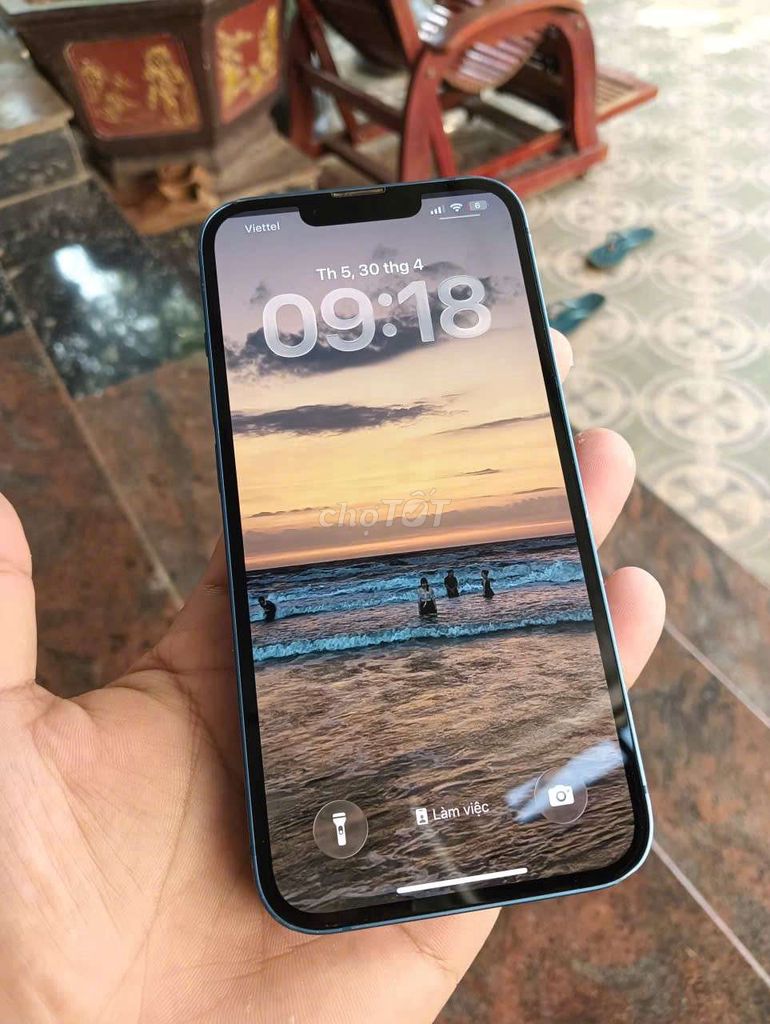 Apple iPhone 13 128GB Xanh Nguyên zin. Mua bán Điện thoại tại Thành phố Đồng Xoài Bình Phước được đăng bởi Nghia hình 1