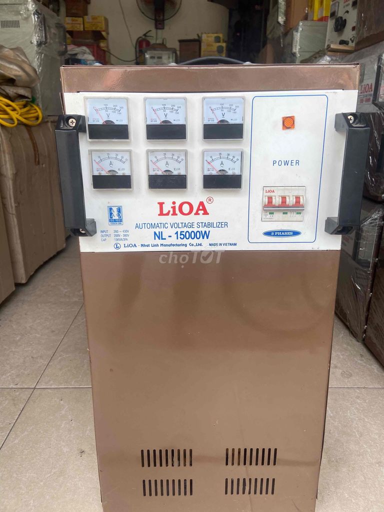 Ổn áp Lioa NL-15000W 10kVA. Mua bán Đồ chuyên dụng, Giống nuôi trồng tại Quận Long Biên Hà Nội được đăng bởi Quang Đạt hình 1