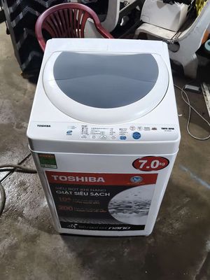 Toshiba 7kg. Đẹp mới 90% tiết kiệm điện năng. Mua bán Máy giặt tại Thành phố Sóc Trăng Sóc Trăng được đăng bởi Trung Nghĩa