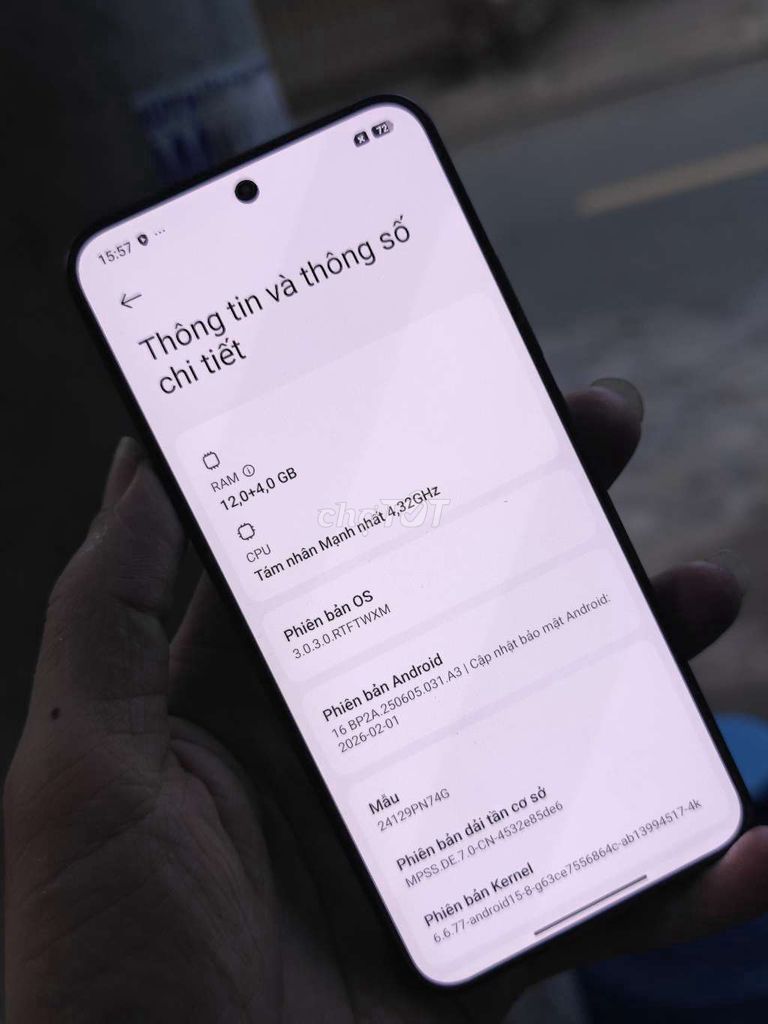 Xiaomi Mi 15 256GB Đen HyperOS 3.0.3.0 98%. Mua bán Điện thoại tại Quận Bình Tân Tp Hồ Chí Minh được đăng bởi nguyễn sang  hình 1