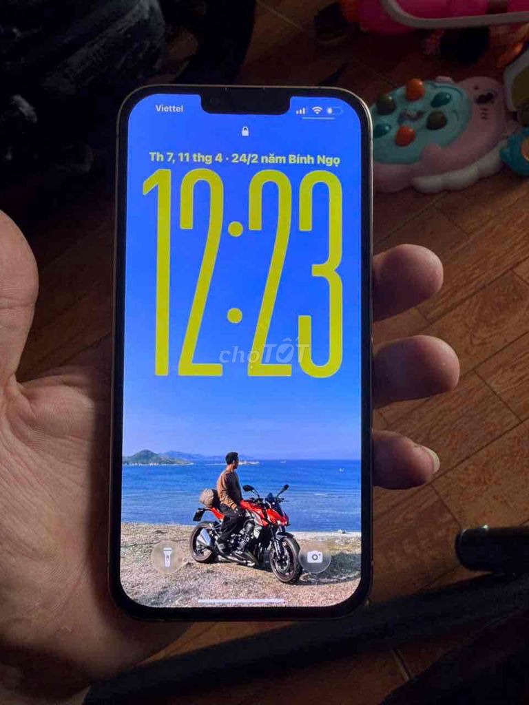 iphone 13prm máy đẹp không lỗi. Mua bán Điện thoại tại Huyện Bến Lức Long An được đăng bởi long nhan hình 1