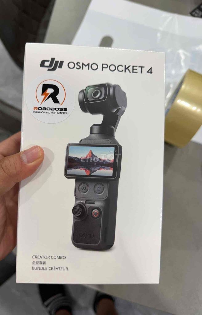 Máy quay phim DJI Osmo Pocket 4 Creator Combo. Mua bán Máy ảnh, Máy quay tại Quận 7 Tp Hồ Chí Minh được đăng bởi Tran hình 1