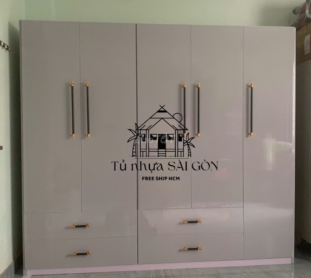 Tủ quần áo Nhựa Đài Loan Xám Tủ quần áo . Mua bán Tủ, kệ gia đình tại Quận 3 Tp Hồ Chí Minh được đăng bởi Cửa Hàng Nội Thất hình 1