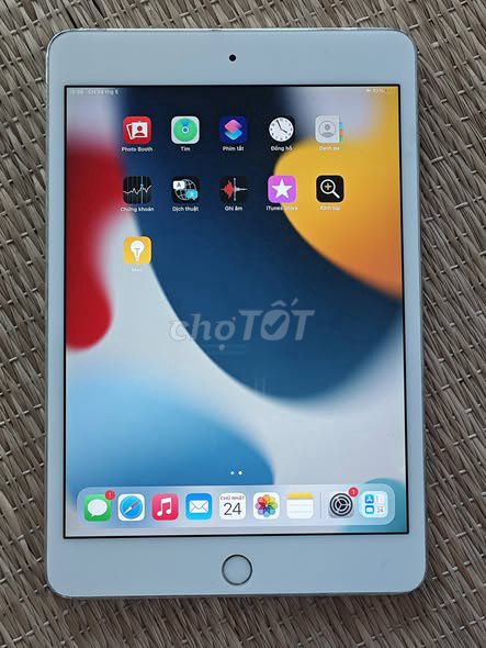 Apple iPad Mini 4 64GB Wifi + 4G Bạc. Mua bán Máy tính bảng tại Thị xã Gò Công Tiền Giang được đăng bởi Hội Đồ Điện Tử hình 1