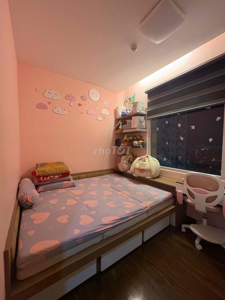 Угловая квартира 3 спальни в Summer Square Q6, есть розовая книга, 76м2, новая красивая