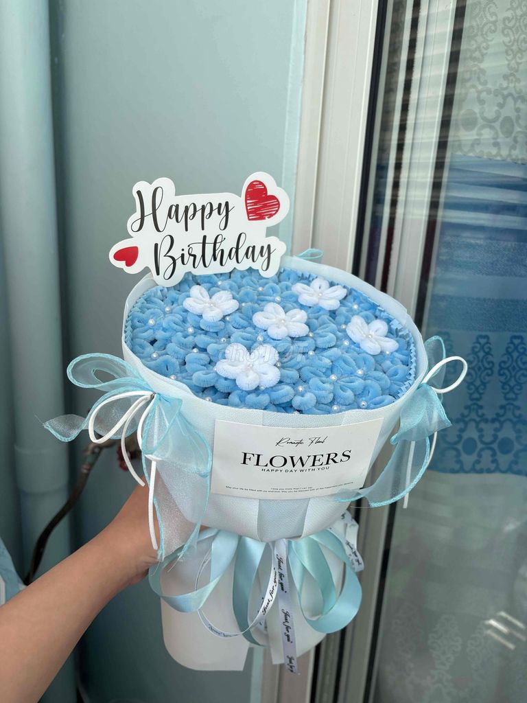 Bó hoa thủ công Quiinnie HandMade. Mua bán Cây cảnh, đồ trang trí tại Quận 11 Tp Hồ Chí Minh được đăng bởi Quinnie hình 1