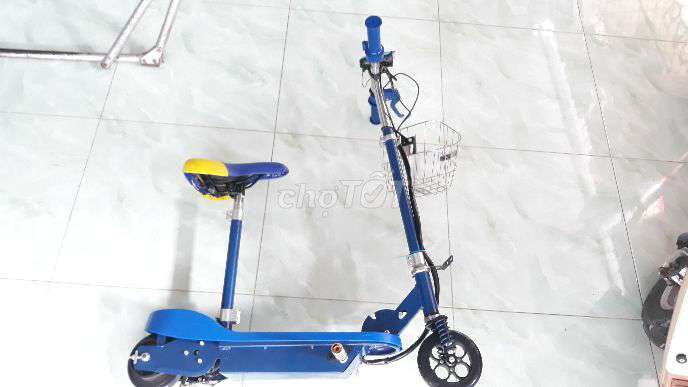 XE ĐIỆN NUVI XANH DƯƠNG MỚI 98% CHO BÉ. Mua bán Mẹ và bé tại Thành phố Vĩnh Long Vĩnh Long được đăng bởi NGUYỄN MẪN hình 1