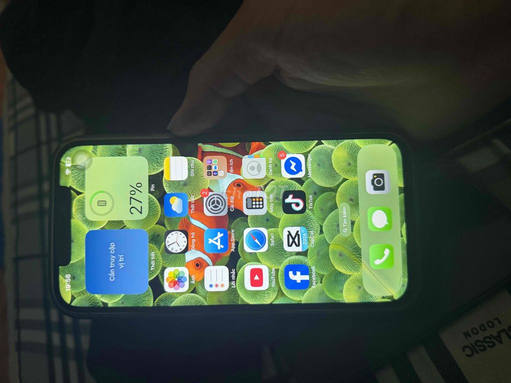 Apple iPhone 12 Pro Max Bạc Màn nứt kính. Mua bán Điện thoại tại Quận Hoàn Kiếm Hà Nội được đăng bởi mạnh hùng hình 1