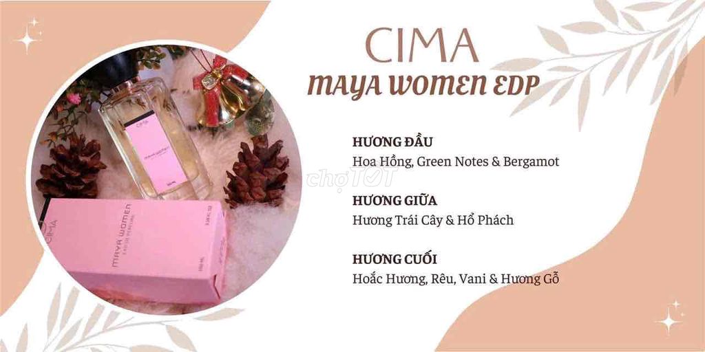 CIMA Maya Women EDP 100ml Nữ. Mua bán Nước hoa tại Thành phố Biên Hòa Đồng Nai được đăng bởi Dương Thanh Thắng hình 1