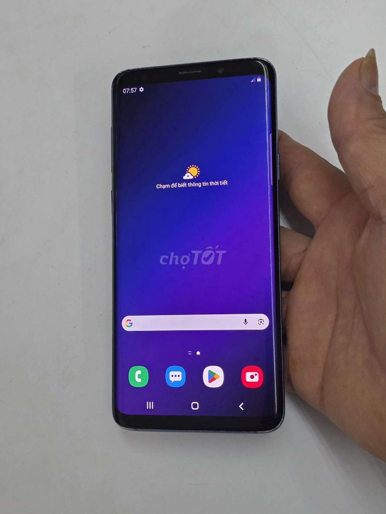 Samsung Galaxy S9+ 64GB Xanh chính hãng 2 sim. Mua bán Điện thoại tại Quận Cầu Giấy Hà Nội được đăng bởi chú Hùng 60t 163HQV hình 1